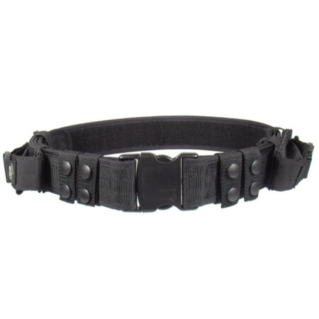 Leapers UTG Law Enforcement and Security Duty Belt-Black PVC-B950-A
